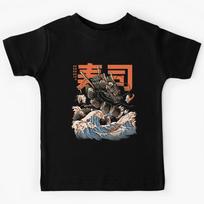 The Black Sushi Dragon Kids T-Shirt 150