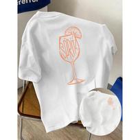 Men'S New Pure Short-Sleeve T-Shirt with Spritz Print, Casual Round Neck, Comfortable, Soft, Breathable, a Summer Essential S balta