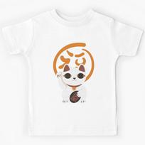 Maneki-Neko Lucky Cat | Cool Japanese Good Luck Charm : Japanese Cat Kids T-Shirt 150