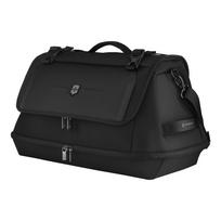 Crosslight Duffel Bag with Zippered Base Shoulder Gym Large Recycled PET Black 612424 [Victorinox] Compartment, Business, Travel, Sports, Bag,