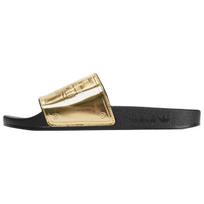 Adidas Originals x JEREMY SCOTT JS ADILETTE PLAQUE Slide Slippers Unisex Gold B26031 39⅓