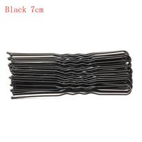 20PCS Gold Alloy Headwear Bridal Hairstyle Tool Hairclips U-shaped Barrette Waved Hair Pins 7cm juoda