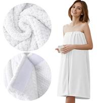 Ręcznik Do Sauny Damski 85X140Cm Pareo Kilt Biały [Recznik2]