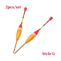 Įvairių dydžių poledinės žūklės masalo plūdės indikatorius plūdės Bobbers Light Stick plūdės Style G