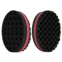 Styling Double Wave Magic Hair Twist Sponge Dreads Twisting Locks Dreadlocks Curl Brush Sponge juoda