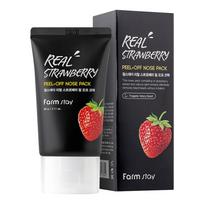[Farmstay] Real Strawberry Peel-Off Nose Pack 60g 1ea