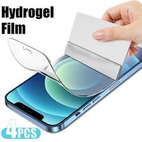 4Pcs Hydrogel Film for iPhone 14 13 12 11 Pro Max XS Screen Protector for iPhone 13 12 Mini 11 8 7 6S 6 Plus X XR SE 2020 Film For iPhone 11