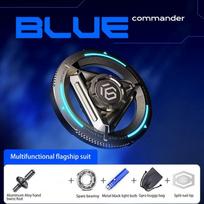 Metal Fidget Spinner Finger Hand Spinner Anti Anxiety Stress Relief Toys Gift for Kids & Adults Exclusive Desktop Office Gyro mėlyna