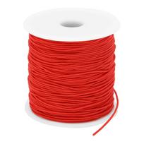 1mm X 100m Siuvimo Drabužių Gamybos Elastingas Siūlas Elastingas Laidas Pasidaryk pats Karoliukų Virvelė Virvė Raudona red
