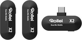 Rollei Hear:Me Wireless Mobile X2 compact USB-C microphone (28713)
