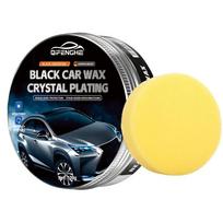 3,53 oz Juodas automobilio kristalinis galvanizuotas vaškas, automobilio dažai, poliravimas, padidina jūsų automobilio blizgesį POLISHES