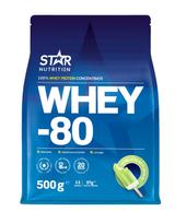 Star Nutrition Whey-80 Vanilla Pear protein powder, 500 g (1004709)