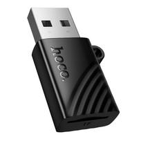 Hoco HB53 USB-A TF Card Reader, Black