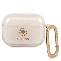 GUESS GUAPUCG4GD AirPods Pro cover Glitter Collection / gold