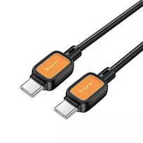 Hoco X108 data transfer and charging cable | USB-C to USB-C | PD, QC 3.0 | 60W | 1m | black