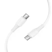 Hoco X120 data transfer and charging cable | USB-C to USB-C | PD, QC 3.0 | 60W | 1m | white