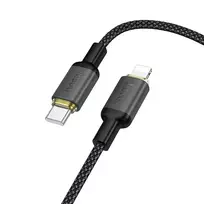 Hoco X128 Benefit data transfer and charging cable | USB-C to Lightning | PD | 30W | 1m | black