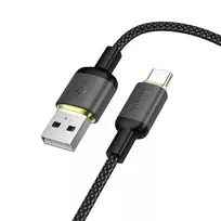 Hoco X128 Benefit data transfer and charging cable | USB-A to USB-C | 15W | 1m | black