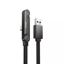 Hoco U150 Exquisite data transfer and charging cable | USB-A to USB-C | 15W | 1.2m | black