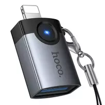 Hoco Lightning to USB-A OTG Adapter UA46 Victory Gray
