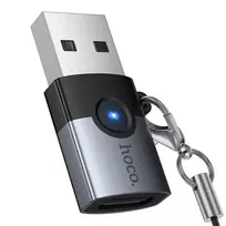 Hoco OTG USB A to USB C Adapter UA46B gray