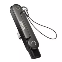 Hoco Adapter with holder, USB-C to USB-C, max 240W, UA47A, black