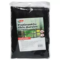 BESK Magnetic screen door with Velcro, 100x210cm