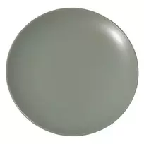 KETLER Trone ceramic lunch plate, 26cm, matte grey
