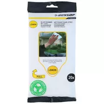 Dunlop Wet wipes for cleaning glass 20pcs