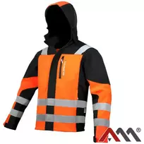 Art.Master Classic Vis Softshell Jacket, orange, XXXL
