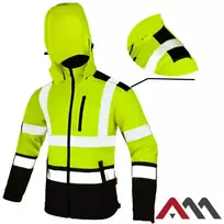 Art.Master Jaka Softref Softshell jacket, yellow, XL