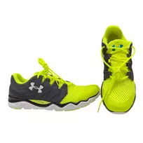 Under Armour Micro G Optimum, Sport Shoes, Grey/Neon, For Men