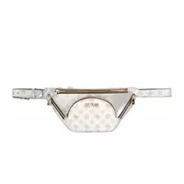 GUESS Utility Vibe Textile Fanny Pack, White, For Women