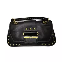 GUESS Belle, Synthetic Leather, Belt, Magnetic Clip, Textile Crossbody Bag, Black, VG774421, 29 x 15 x 4 cm, For Women