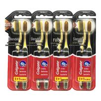 Colgate Slim Soft Charcoal Gold Spiral Toothbrush
