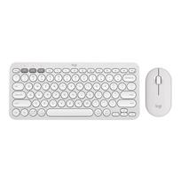 Logitech PEBBLE 2 COMBO Wireless Bluetooth Keyboard Mouse Set balta
