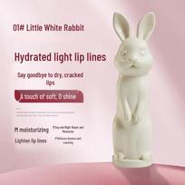 Keke Mood Sweet Bunny Hydrating Lip Balm for Dry, Exfoliated, Moisturized Lips - Reduces Lip Lines, Perfect for Autumn/Winter