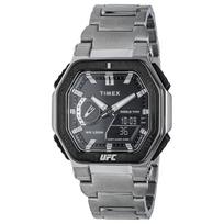 TIMEX UFC Quartz 10 ATM Water Mineral Black TW2V84600 Men's Watch, Resistant, Glass, Dial, [Authentic] juoda