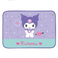 K Company Kuromi Fluffy Blanket (with Buttons) CFFB3-KU