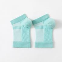 Moisturizing Heel Sock Breathable Foot Cracked Repair New Feet Skin Care Socks  Men Women S/M(35-39) žalia