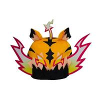 20CM New Hot Blox Fruits Animal Plush Toy Soft Tiger Plushie Cute Game Anime Figure Accessoriy Doll Anime Lover Kid Popular Gift 20cm