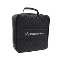 GLC GLB Elektrinio Automobilio Įkrovimo Pistoletas Kabelio Laikymo Maišelis Aksesuarai Mercedes Benz AMG W177 W176 X166 X167 C257 C218 X253 C118 C juoda