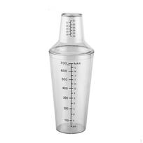 Clear Cocktail Shaker Drink Mixer Leak Margarita Bar Accessories 700ml white
