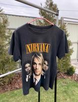 Nirvana Vintage T Shirt Rock T Shirt L