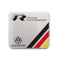 80% Karšto Metalo Automobilio Lipdukas Emblema Galinė Uodegos Ženklelio Lipdukai Volkswagen Rline GTI Golf Bora Beetle Scirocco POLO Sharan Sagita