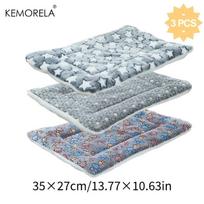 3PCS Soft Rabbit Urine-Resistant Liner Warm Wool Bed for Small Animals - Guinea Pig Ferret Squirrel Hedgehog Sleeping Mat