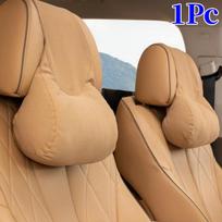Adjustable car neck pillow Suede car seat headrest Relieve neck fatigue Height change headrest accessories ruda