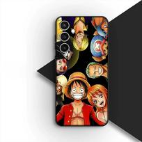 Cover for Samsung Galaxy S24 S25 S23 FE Ultra Plus S7 Edge S25+ S23+ A56 5G Casing Phone Case Sanji Roronoa Zoro One Piece Luffy Galaxy S23+