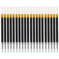 20Pcs Gel Pen Refills Large Capacity 0.5mm Nib Clear Ink Leak Proof Eco-friendly Replacement Lightweight Student Stationery Pen Replacement Refills juoda