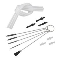 Milk Tube Hose Set Fit for Jura Fully Automatic Coffee Machine Coffee Milk Tubes with Connectors Hose Brushes Type 1